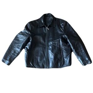 Izod Leather Men’s Jacket Size M